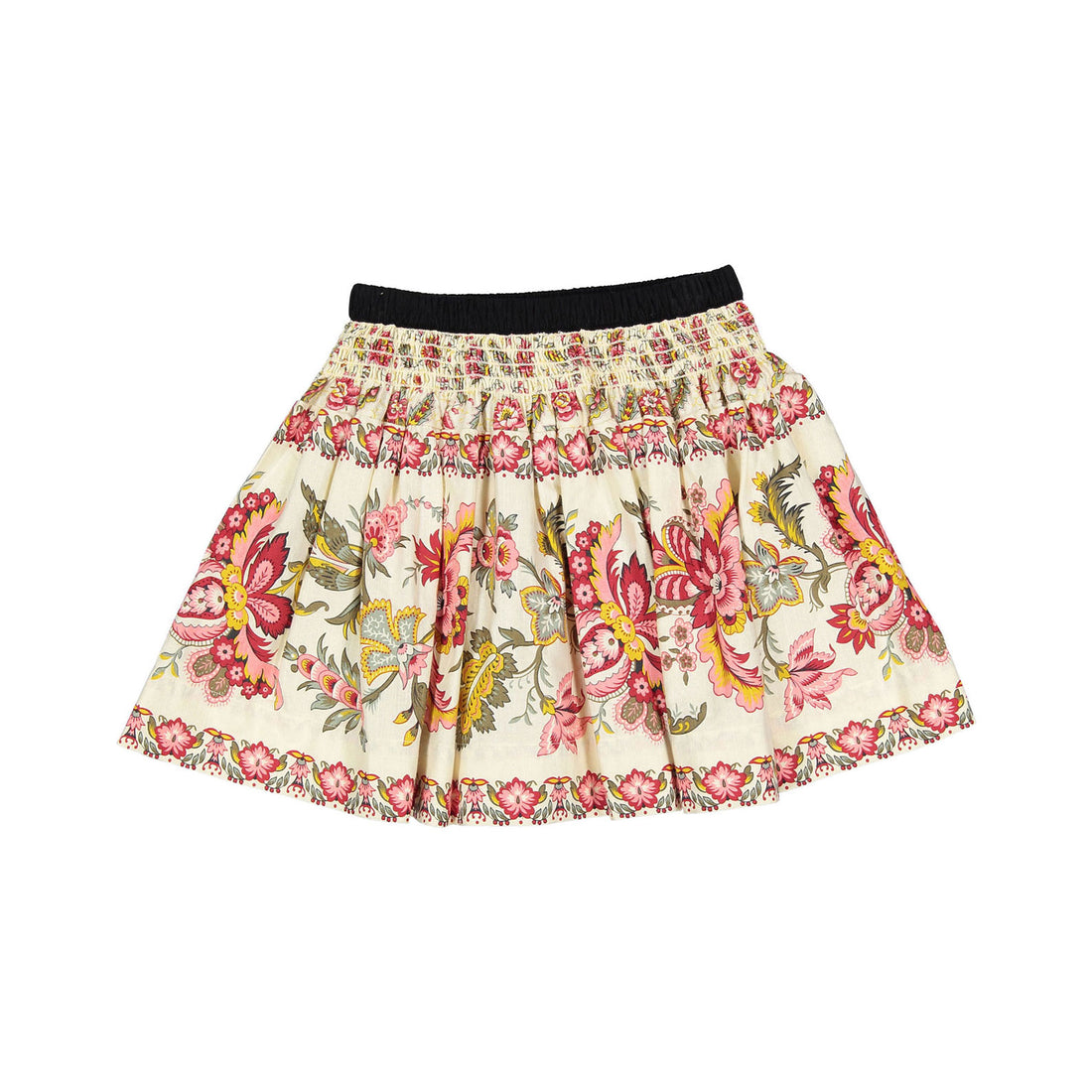 Bonjour Aline Print Jacqueline Border Print Skirt
