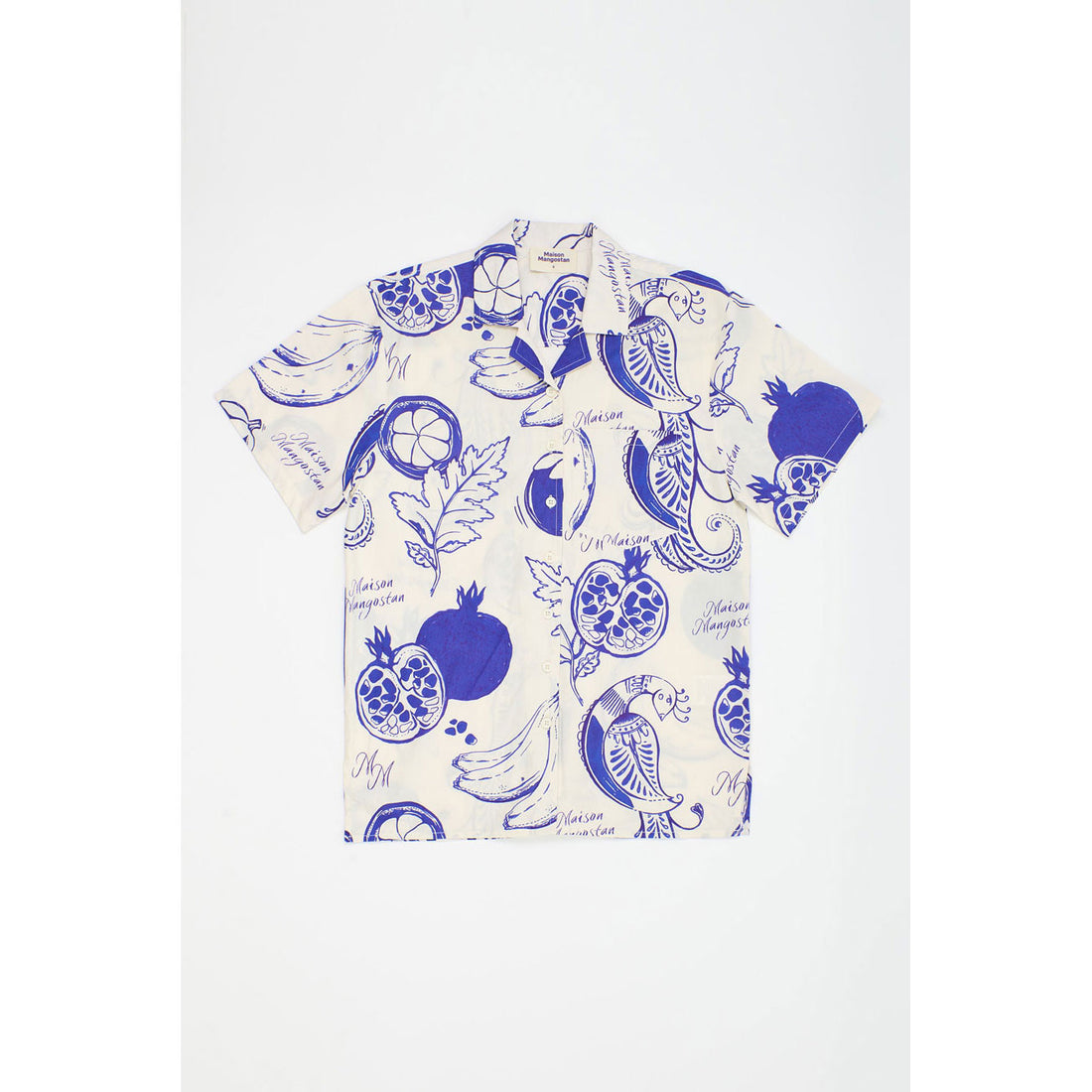 Maison Mangostan Cloudy White Pomegranate Shirt