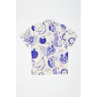 Maison Mangostan Cloudy White Pomegranate Shirt