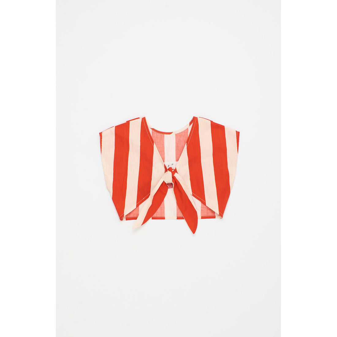 Maison Mangostan White/Red Watermelon Stripes Top