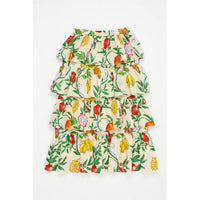Maison Mangostan Beige Passion Fruit Skirt