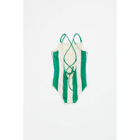 Maison Mangostan Green Tiger Swimwear