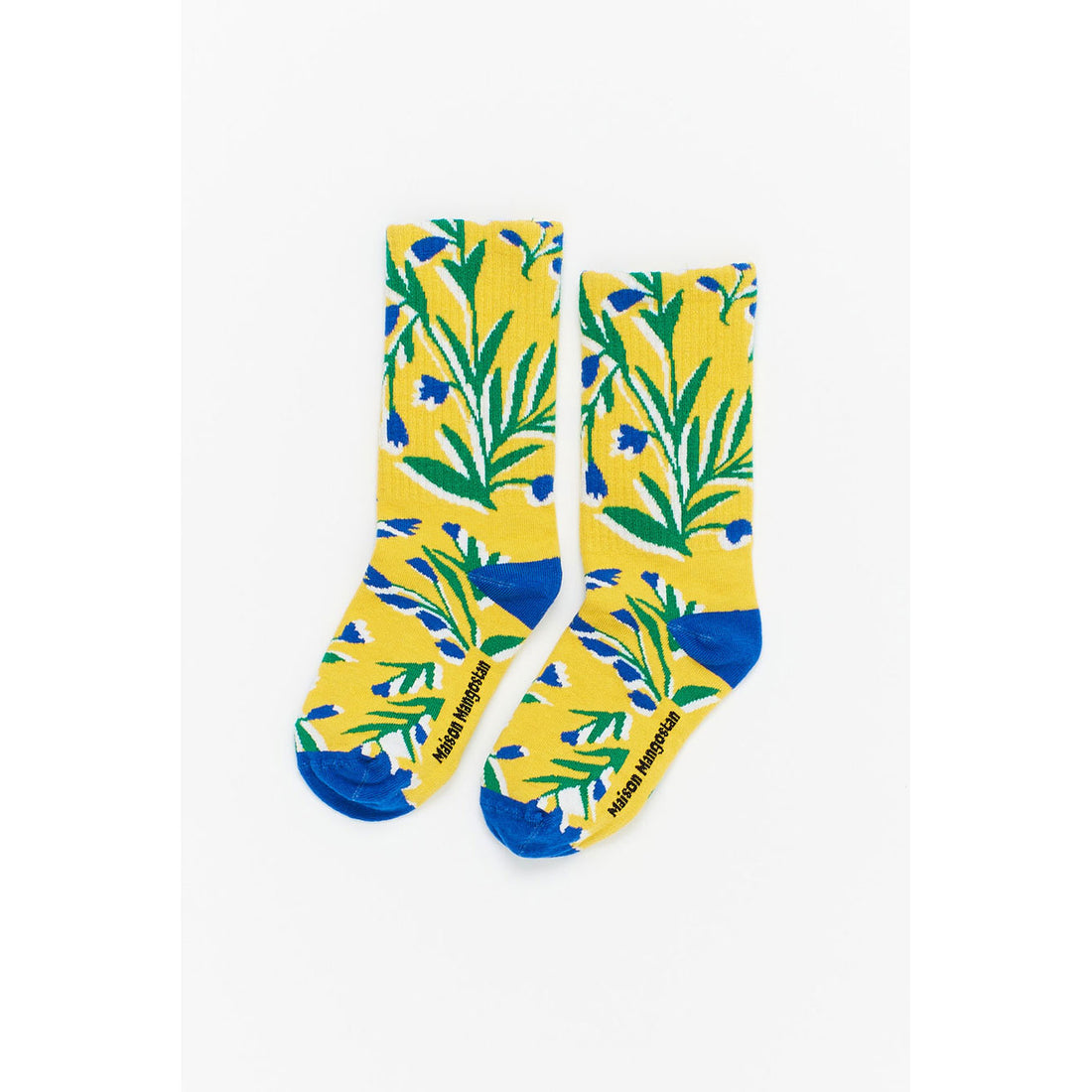 Maison Mangostan Yellow Bengala Socks