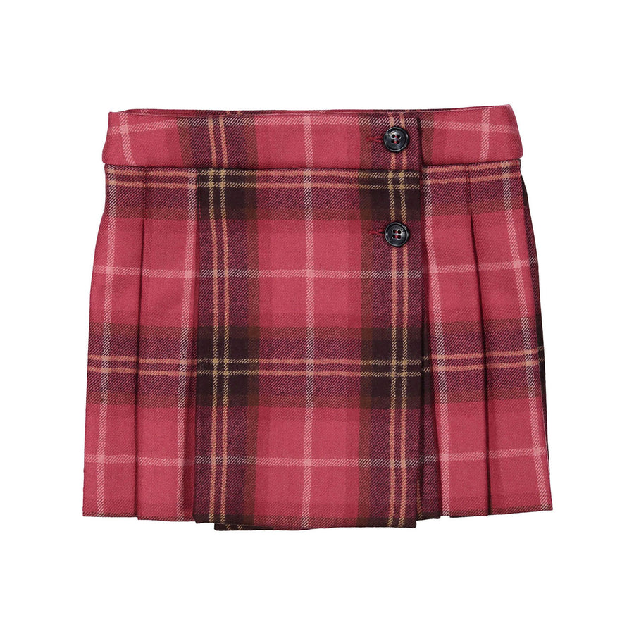 Bonpoint Burgundy Talissa Skirt