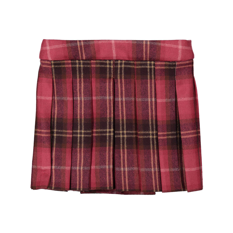 Bonpoint Burgundy Talissa Skirt