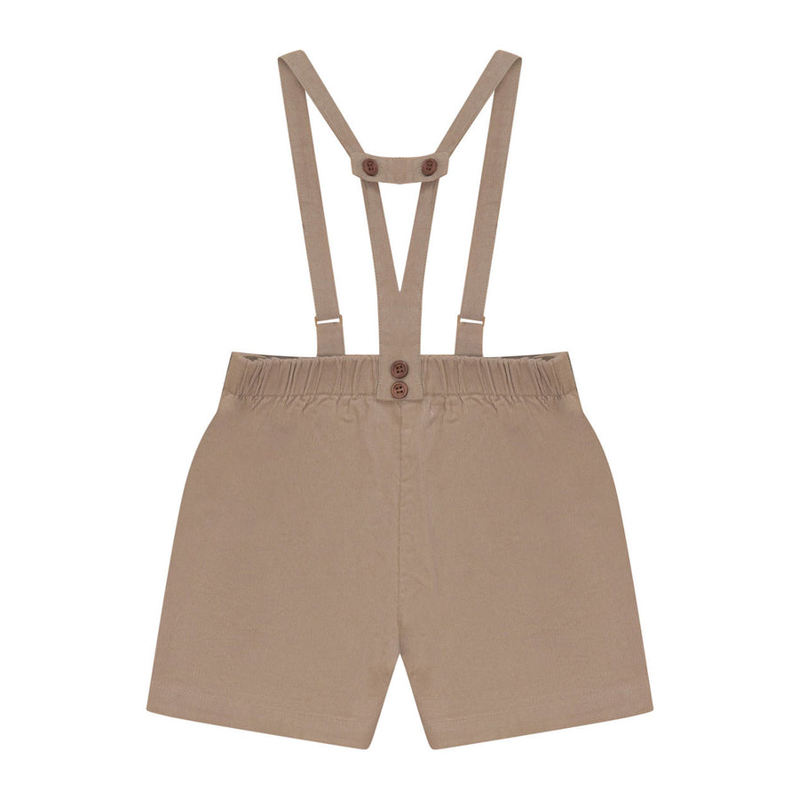 Calla Lili Camel Corduroy Shorts