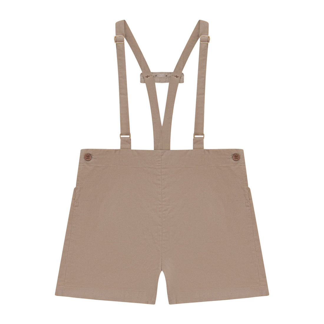 Calla Lili Camel Corduroy Shorts