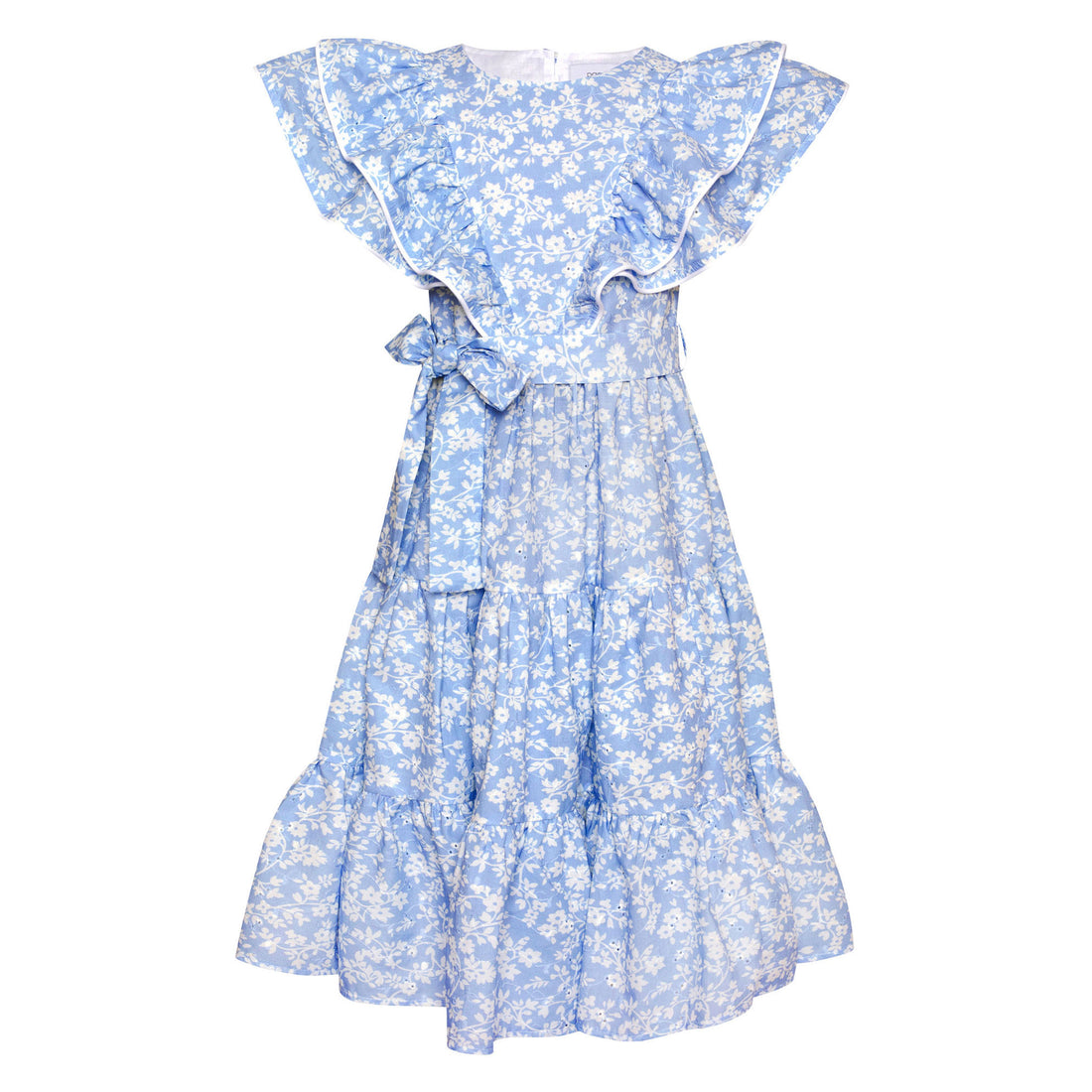 Paade Mode Blue Mimi Cotton Maxi Dress