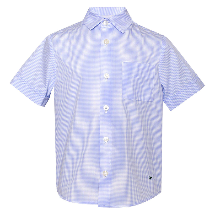 Paade Mode Blue Trail Cotton Shirt