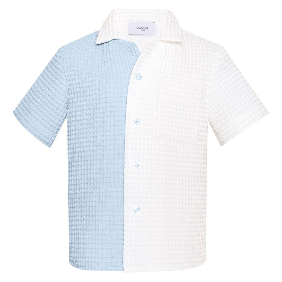 Paade Mode Blue Mari Cotton Shirt