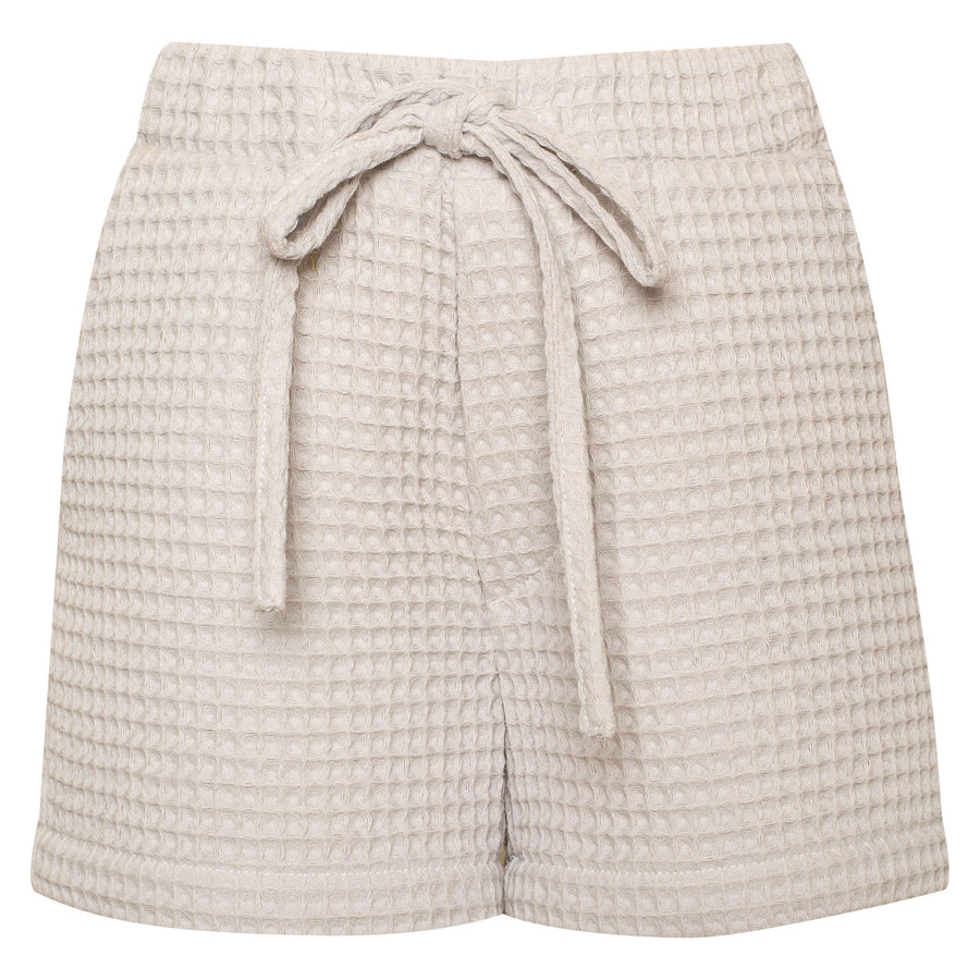 Paade Mode Grey Mari Cotton Shorts