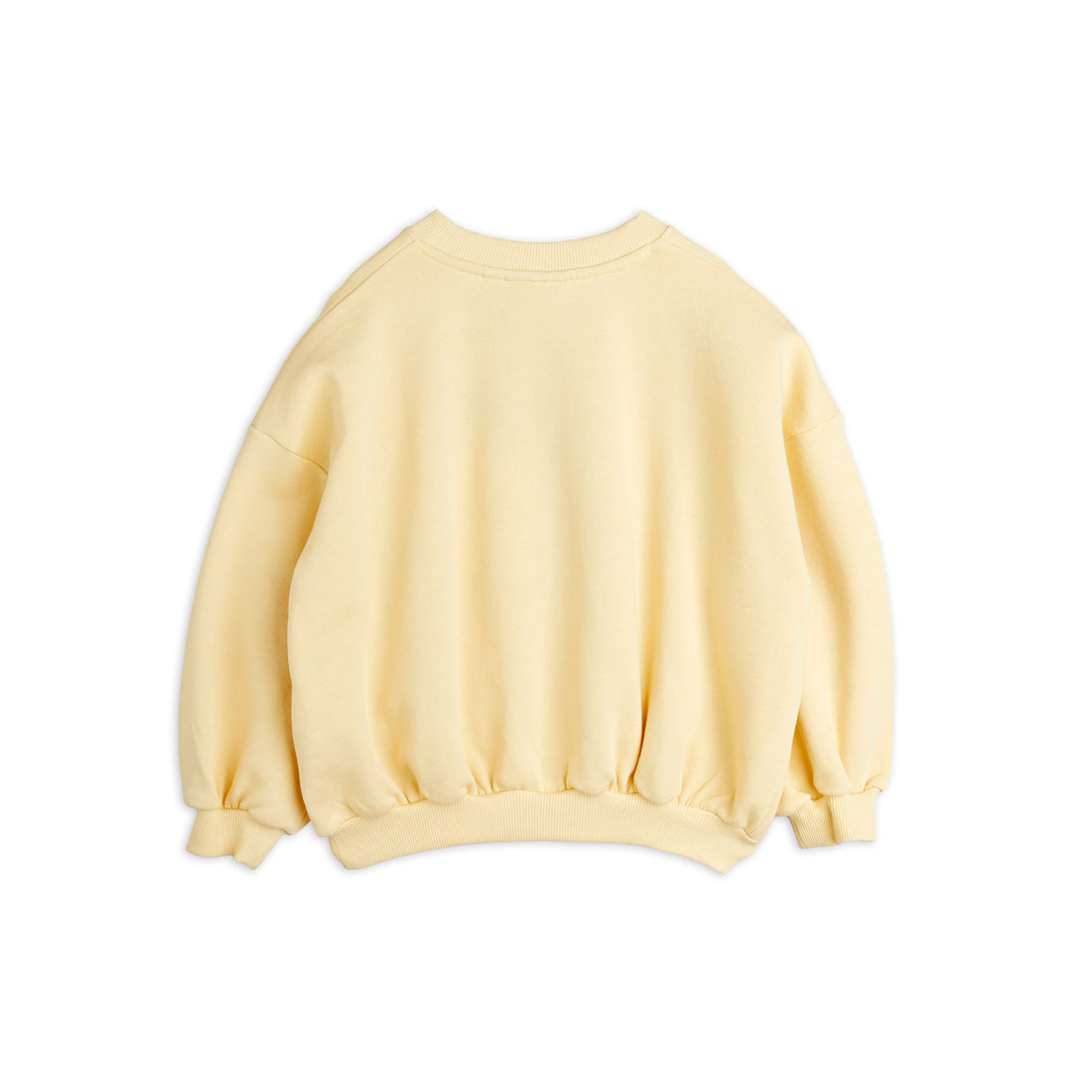 Mini Rodini Yellow Note Embroidered Sweatshirt
