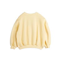 Mini Rodini Yellow Note Embroidered Sweatshirt