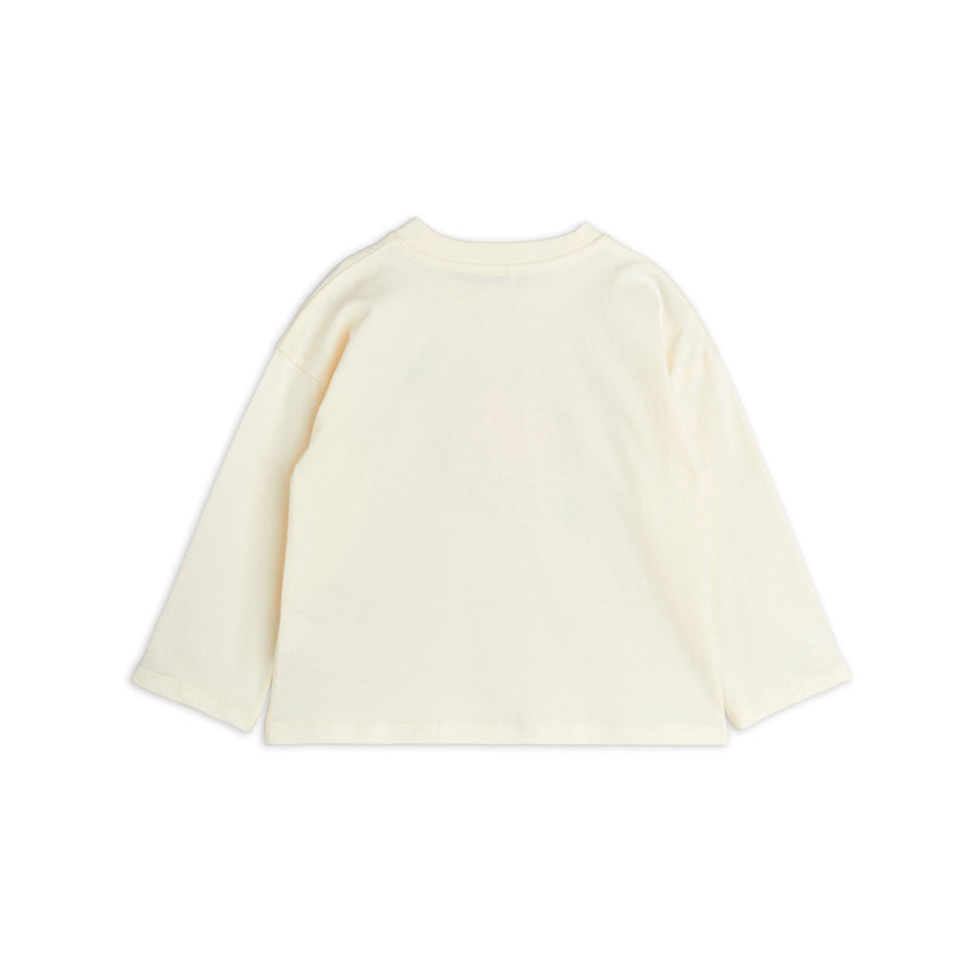 Mini Rodini Off White Arrowed Heart Tee