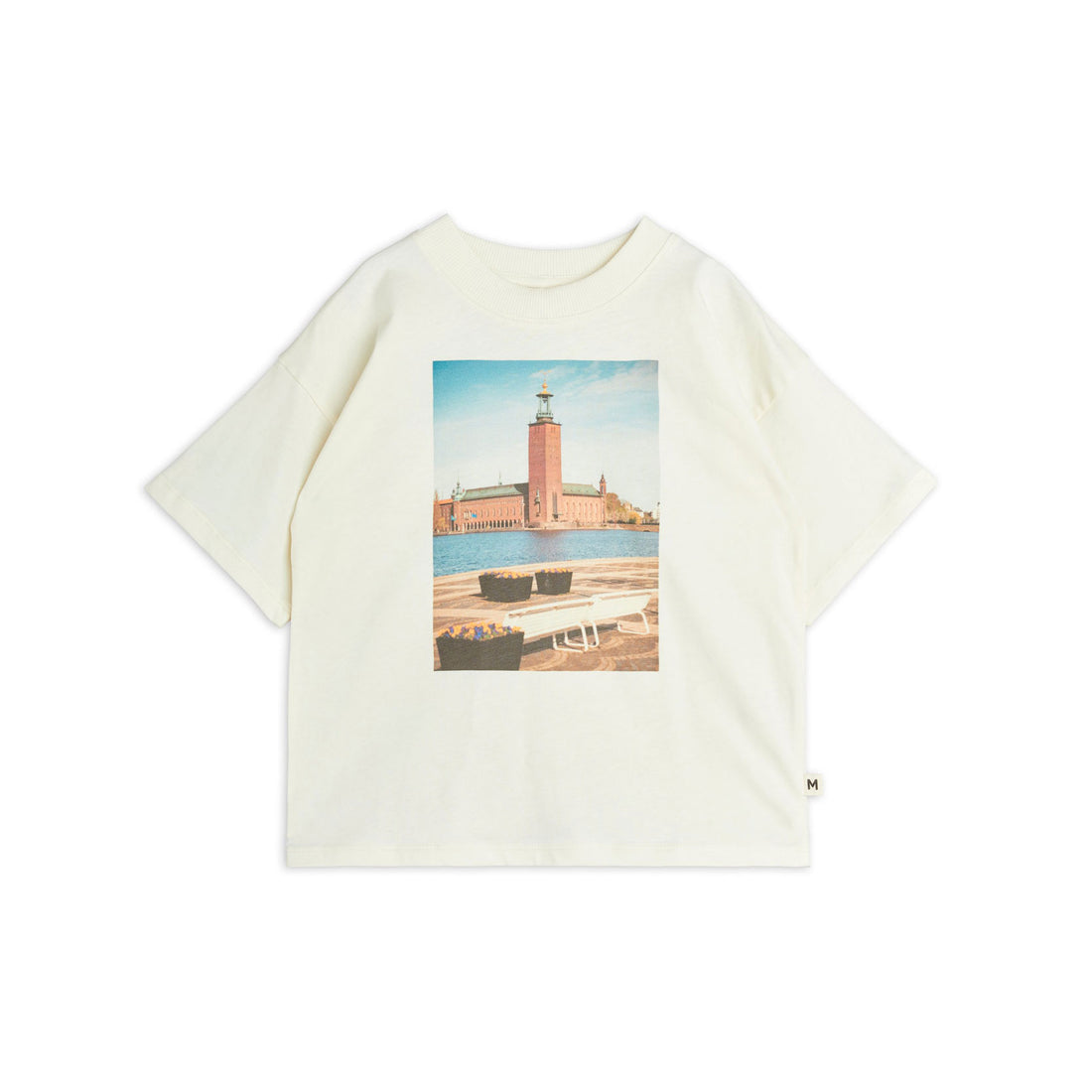 Mini Rodini Off White City Hall Tee