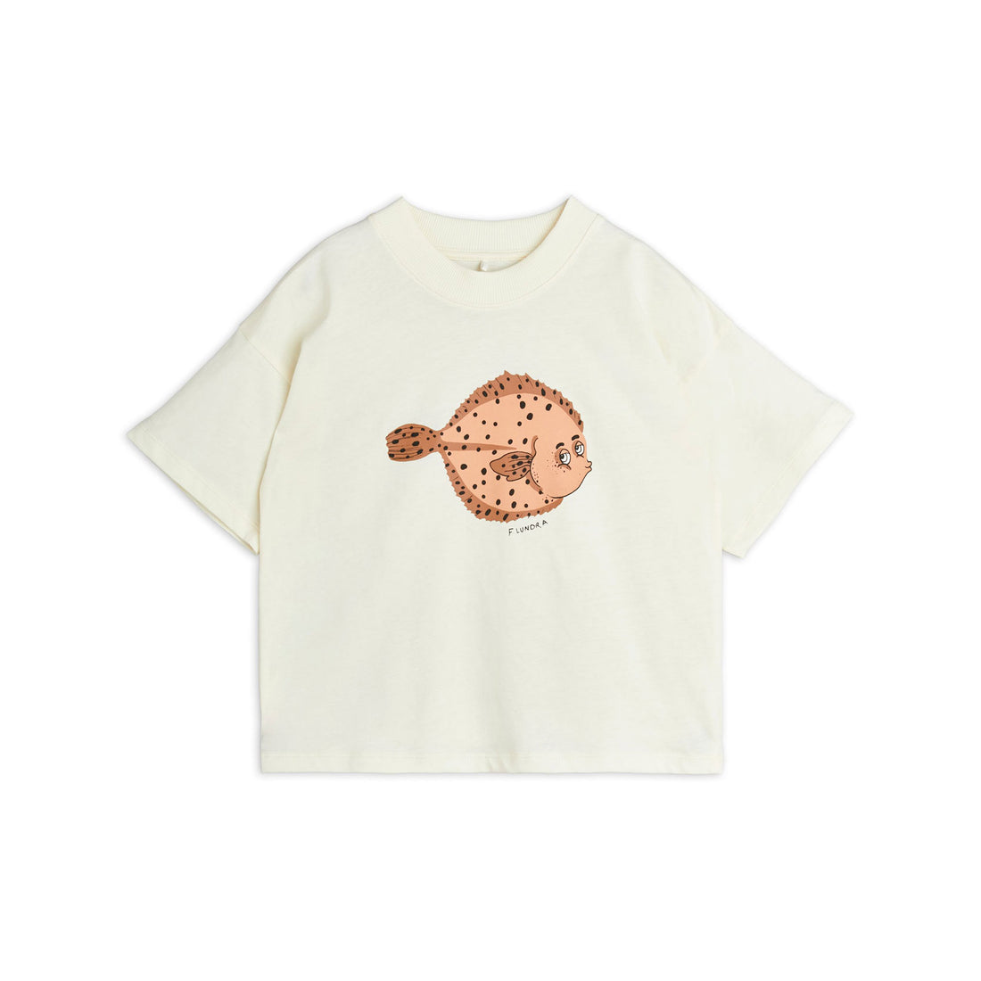 Mini Rodini Off White Flundra Tee