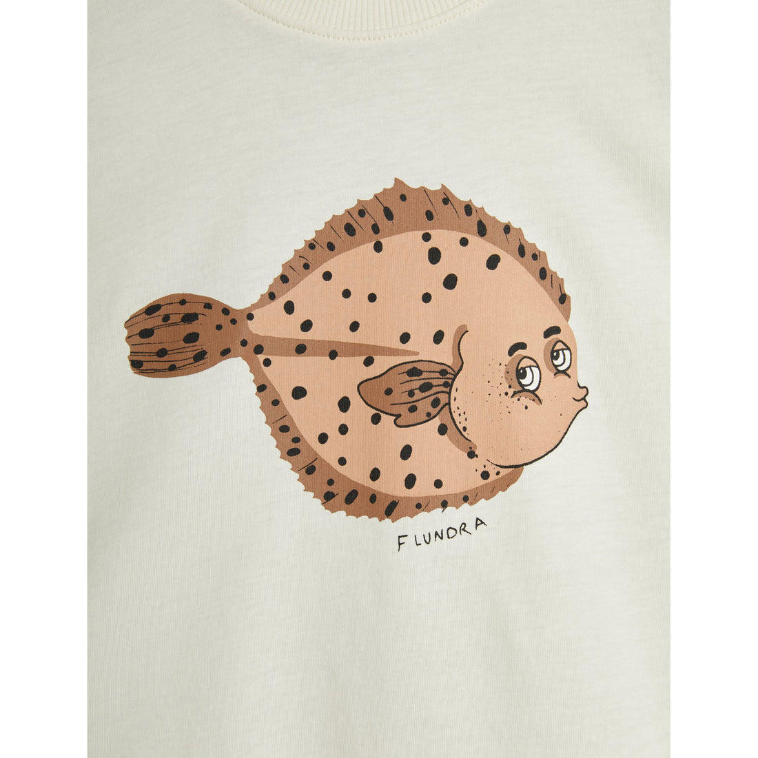 Mini Rodini Off White Flundra Tee
