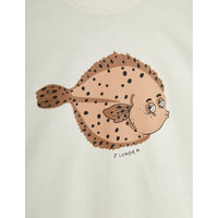 Mini Rodini Off White Flundra Tee