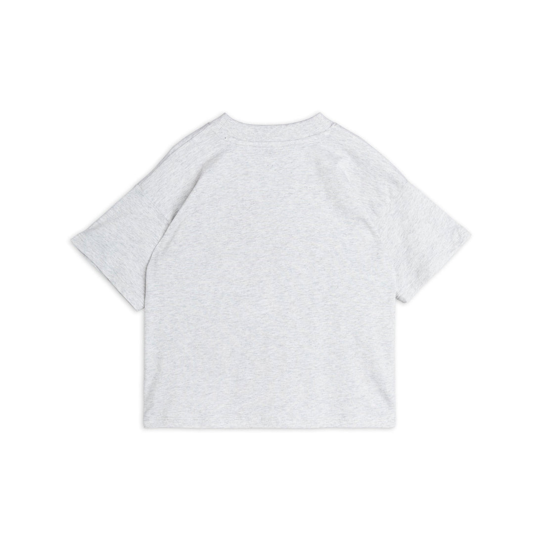 Mini Rodini Grey Melange Flundra Tee