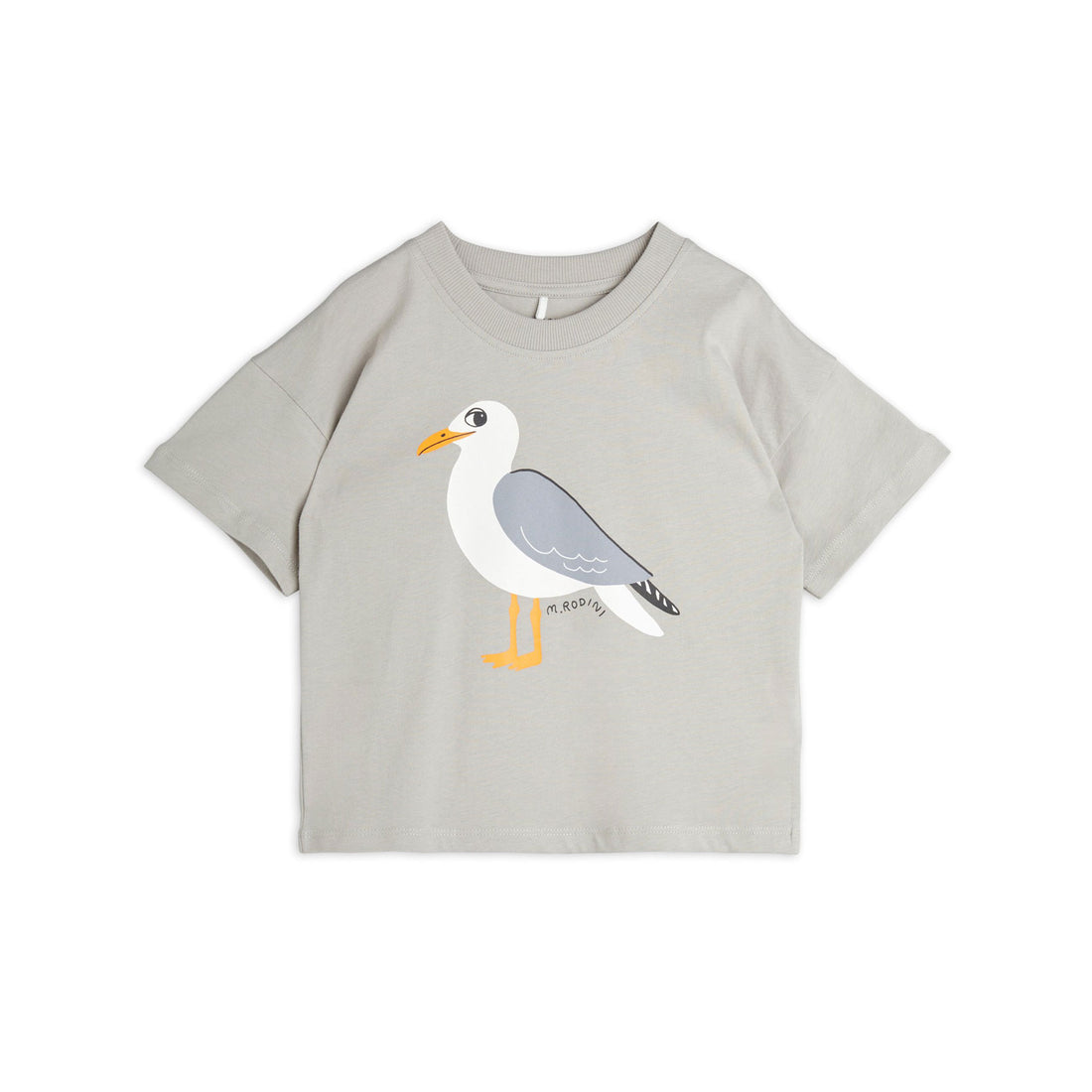Mini Rodini Grey Seagull Tee