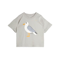 Mini Rodini Grey Seagull Tee