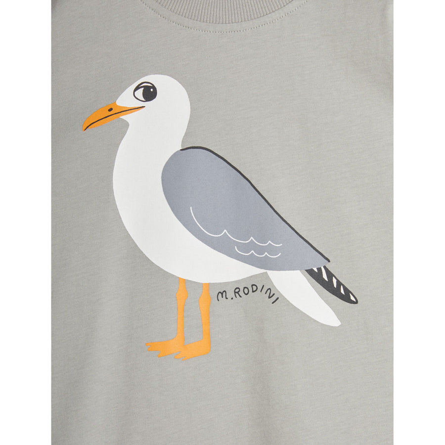 Mini Rodini Grey Seagull Tee