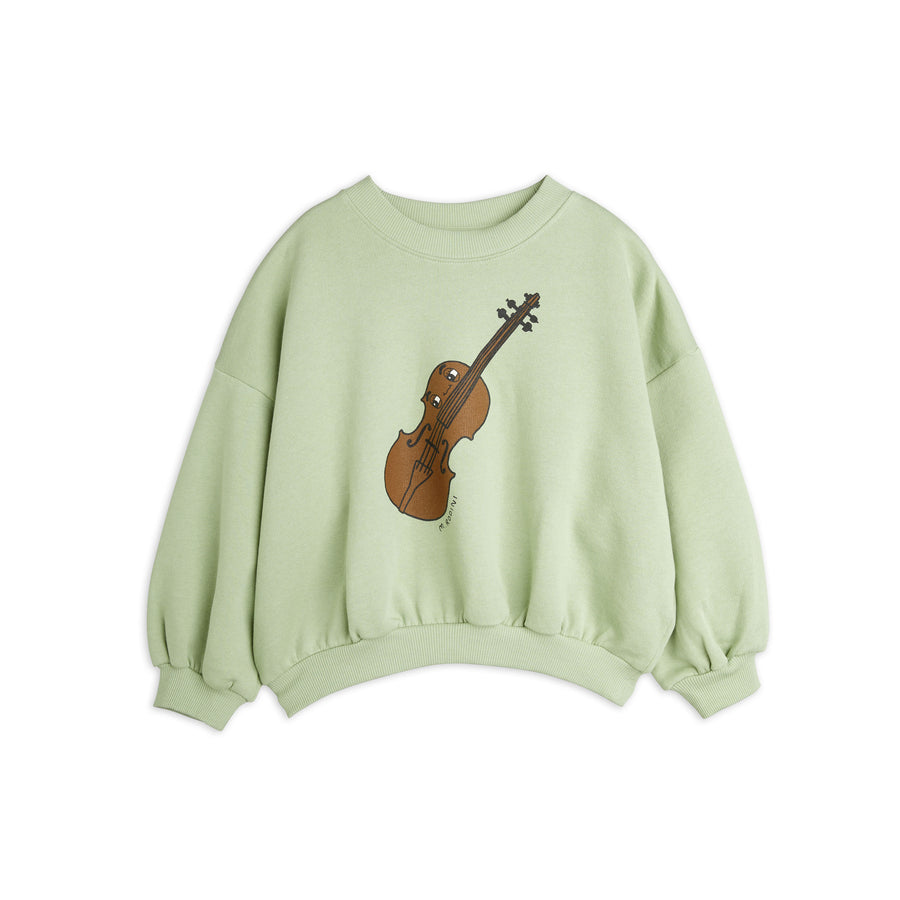 Mini Rodini Green Violin Sweatshirt