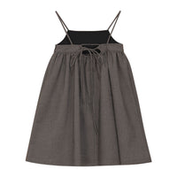 Calla Lili Brown Tweed Dress