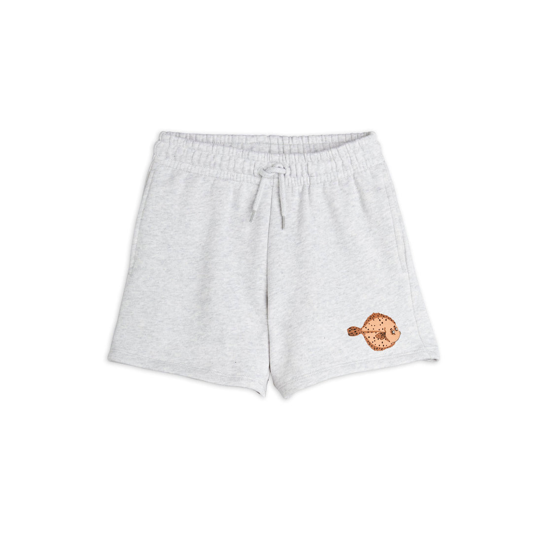 Mini Rodini Grey Melange Flundra Sweat shorts