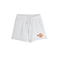Mini Rodini Grey Melange Flundra Sweat shorts
