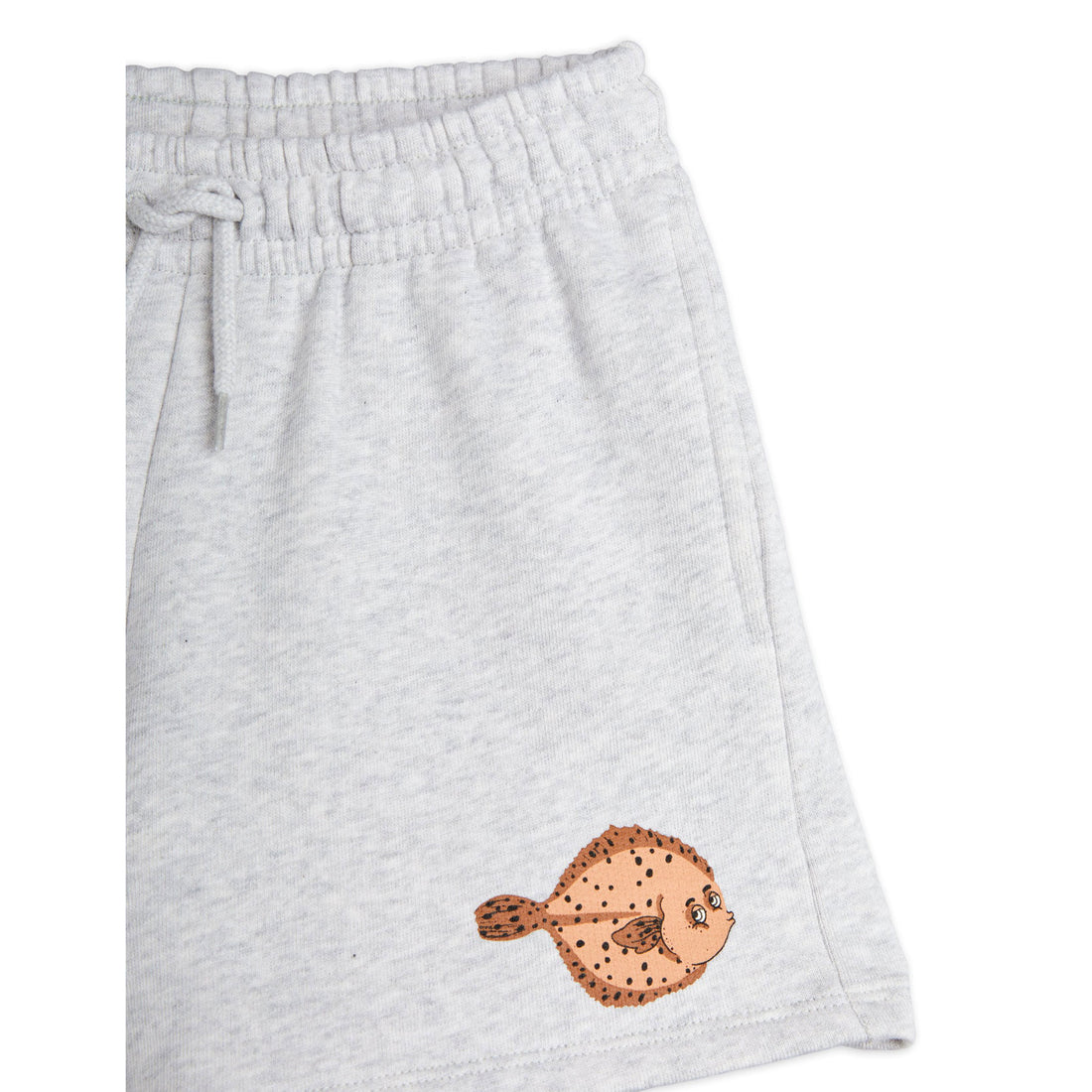 Mini Rodini Grey Melange Flundra Sweat shorts