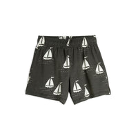 Mini Rodini Grey Sailing Boats Shorts