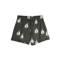 Mini Rodini Grey Sailing Boats Shorts