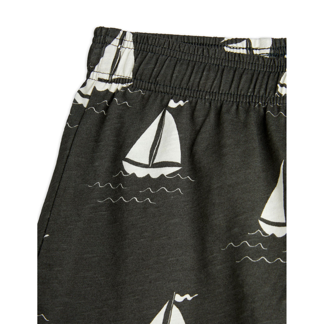 Mini Rodini Grey Sailing Boats Shorts