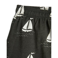Mini Rodini Grey Sailing Boats Shorts