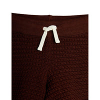 Mini Rodini Brown Crochet Knit Shorts