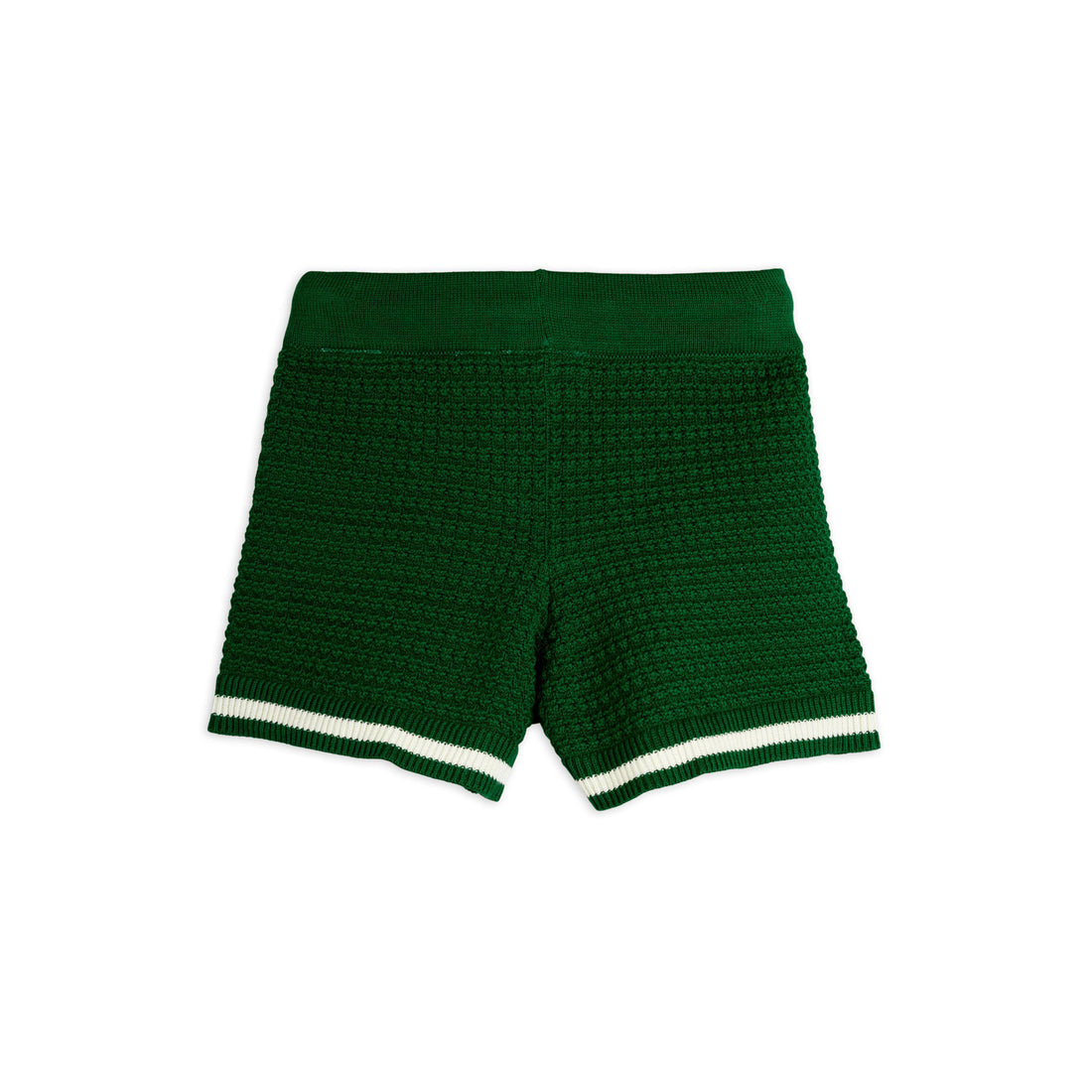 Mini Rodini Green Crochet Knit Shorts
