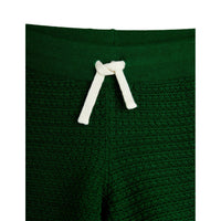 Mini Rodini Green Crochet Knit Shorts