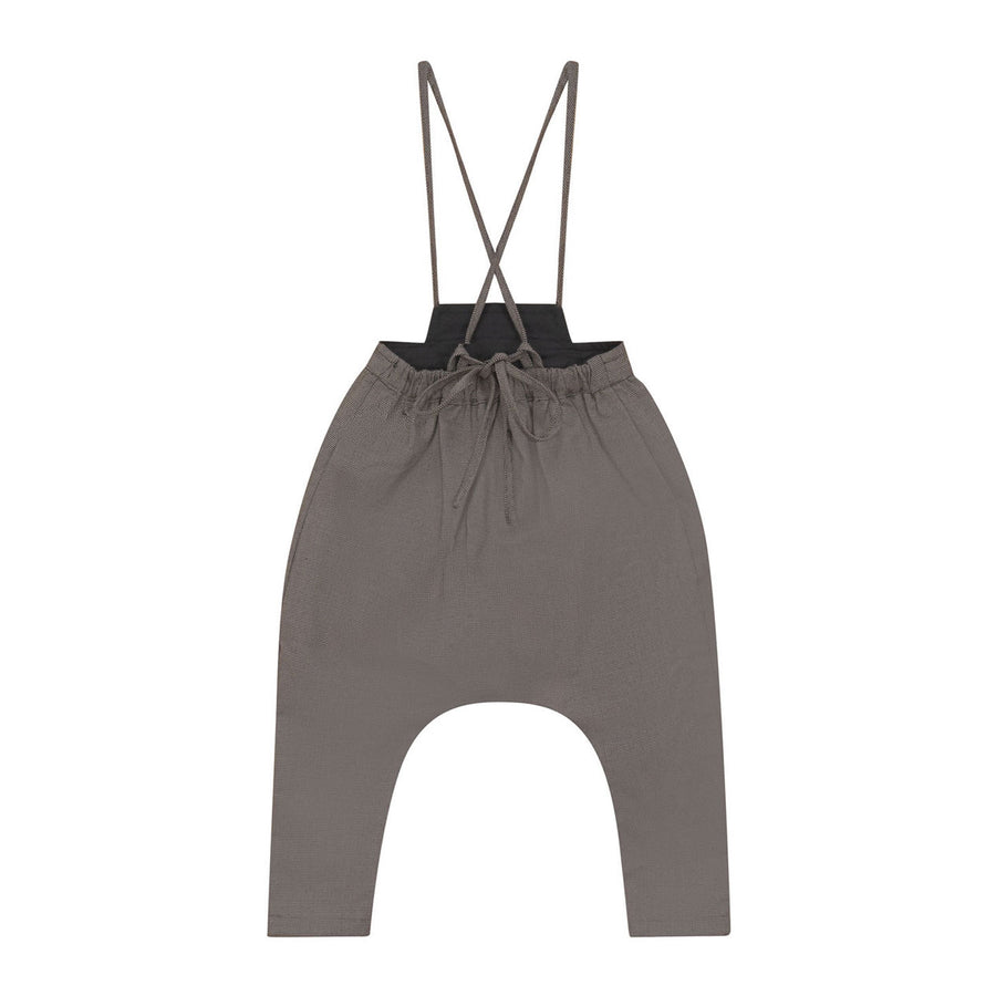 Calla Lili Brown Tweed Romper