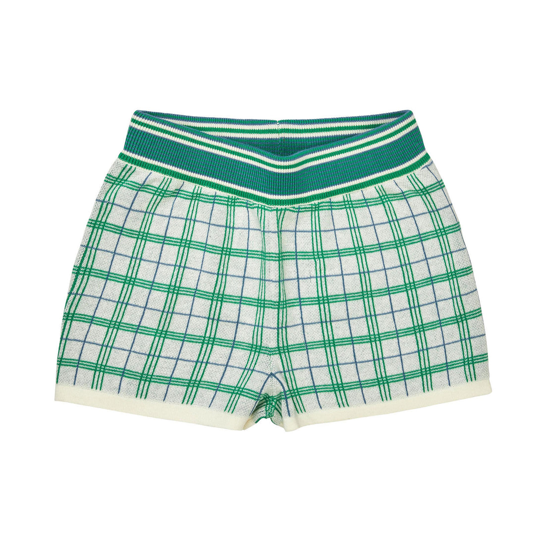 FUB Ecru/Basil Jacquard Shorts