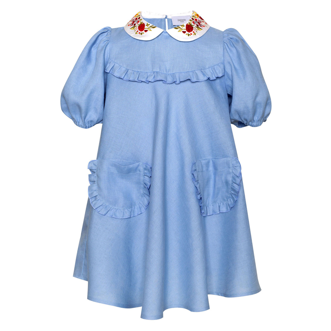 Paade Mode Blue Afternoon Linen Dress