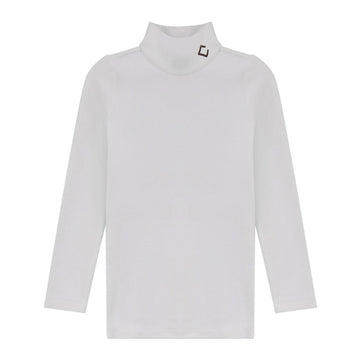  Cream Mock Neck