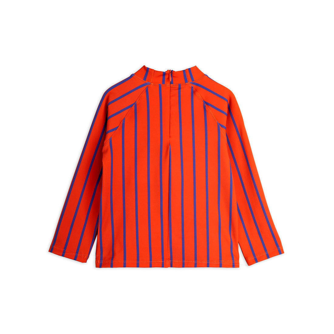 Mini Rodini Red Vertical Stripe Uv Top