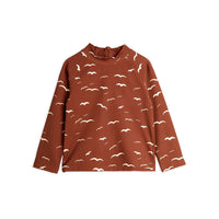 Mini Rodini Brown Seagull Uv Top