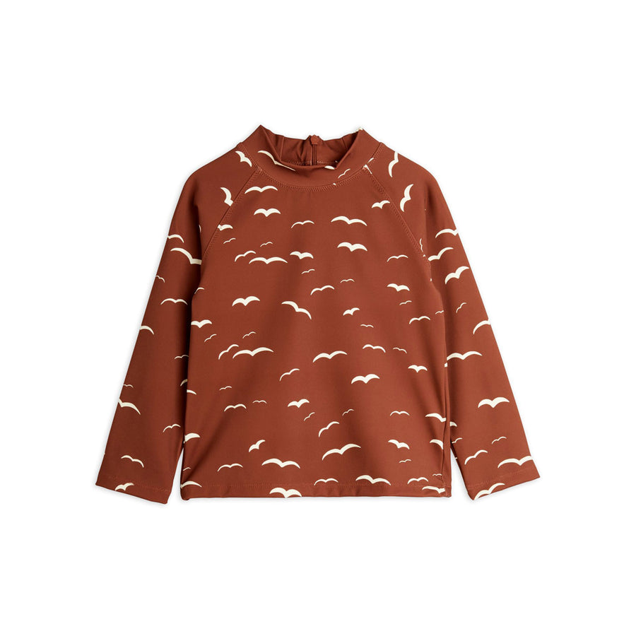 Mini Rodini Brown Seagull Uv Top
