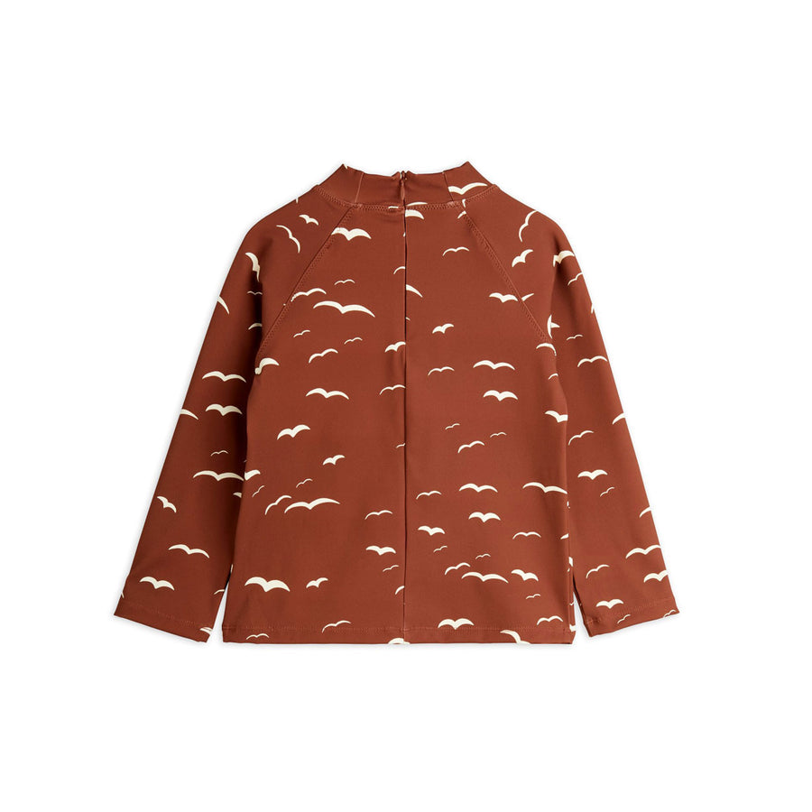Mini Rodini Brown Seagull Uv Top