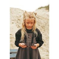 Calla Lili Black Collar Sweatshirts
