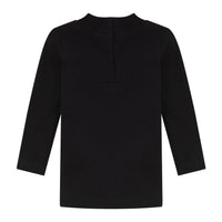 Calla Lili Black Mock Neck