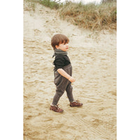 Calla Lili Grey Sweatshirt Romper