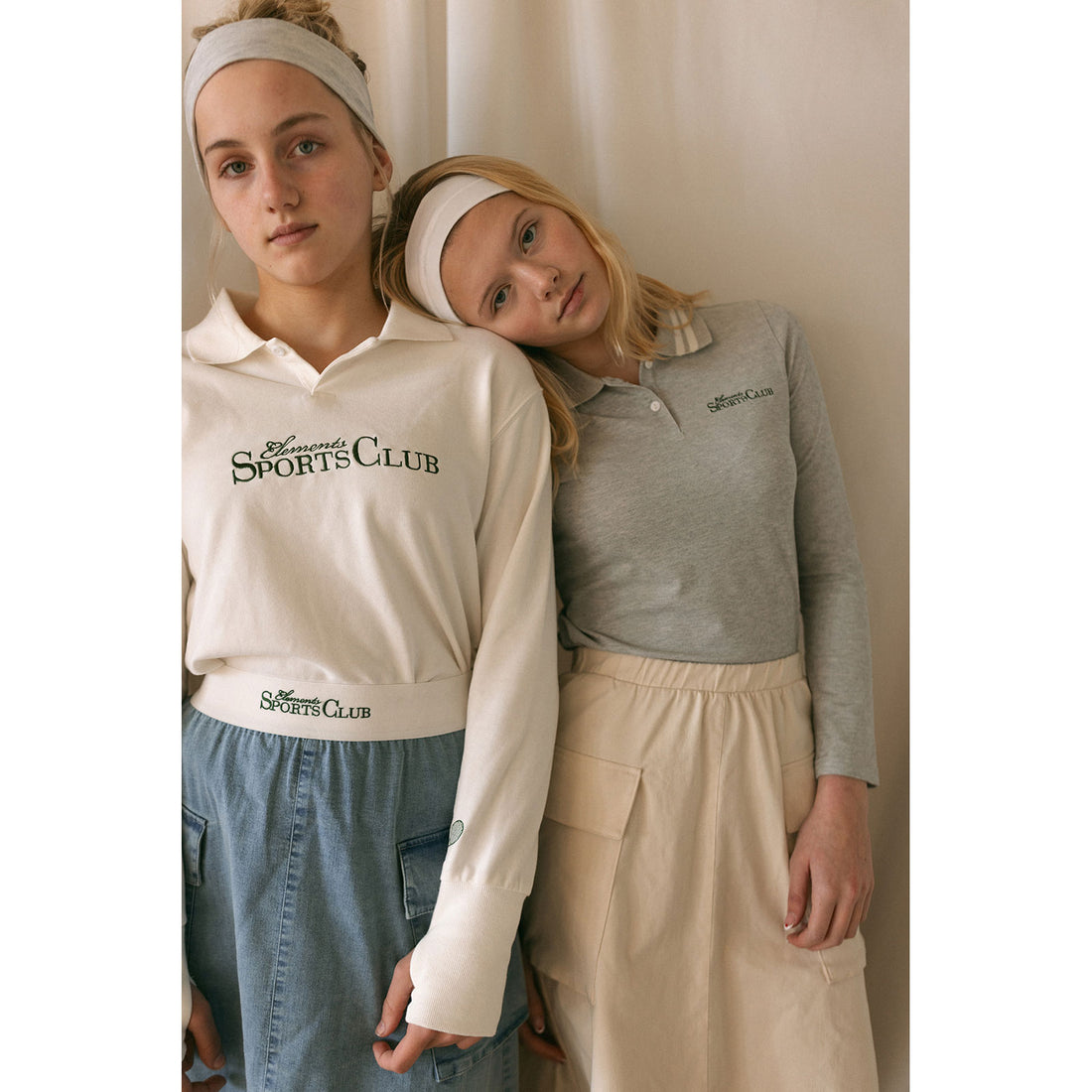 Elements Grey Sports Club Polo